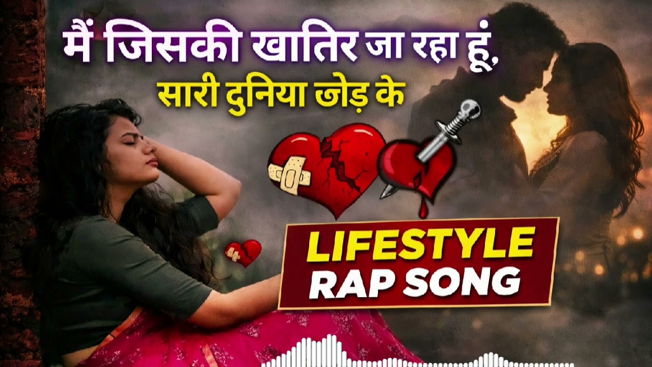 मैं जिसकी खातिर जा रहा हूँ सारी दुनिया छोड़ के 💔 | Sad Breakup Lifestyle Rap Song | Vikas Shakya🥰