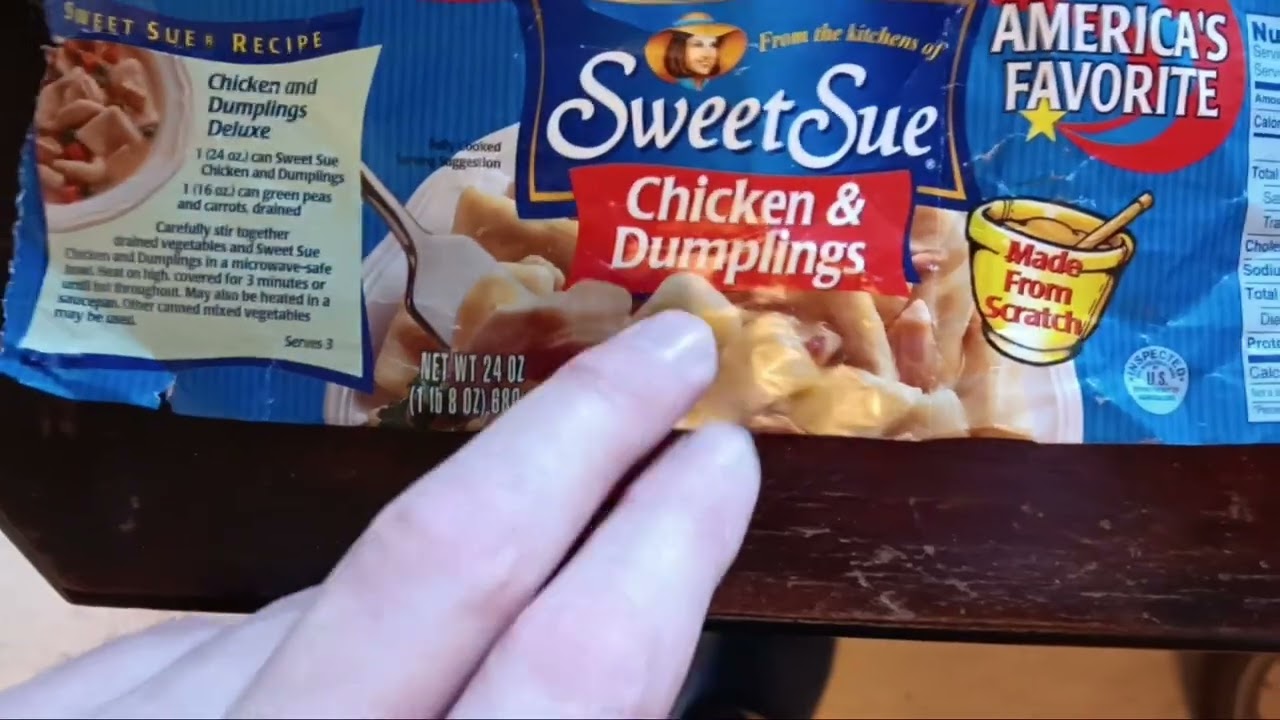 Sweet Sue chicken dumplings 