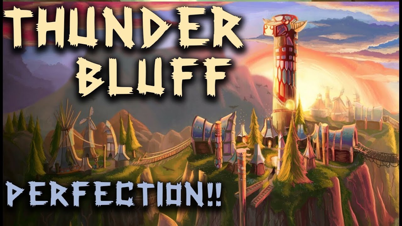 Thunder Bluff THE BEST CITY! | Classic WoW
