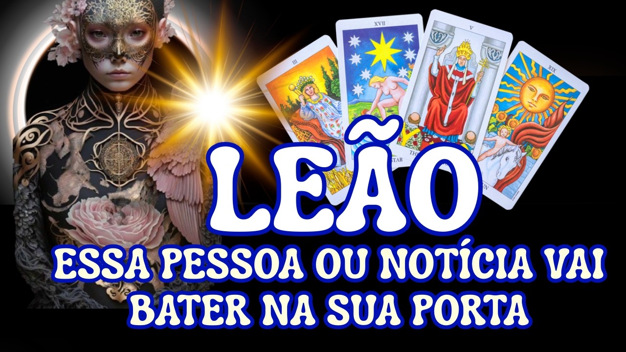 LEÃO ♌ VOCÊ NÃO TEM NOÇÃO!! JÁ TEM HORA CERTA PRA ACONTECER ACABOU A ESPERA