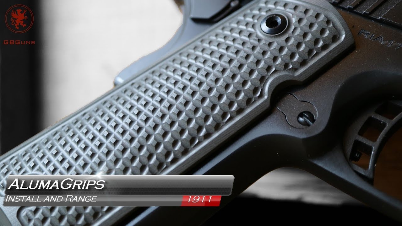 AlumaGrips for 1911s
