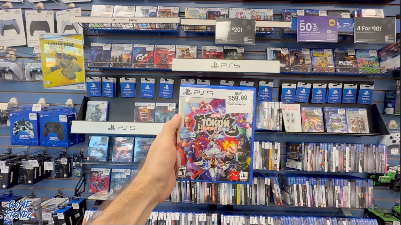 ИГРЫ В GAMESTOP: 4 за $10 и 4 за $20