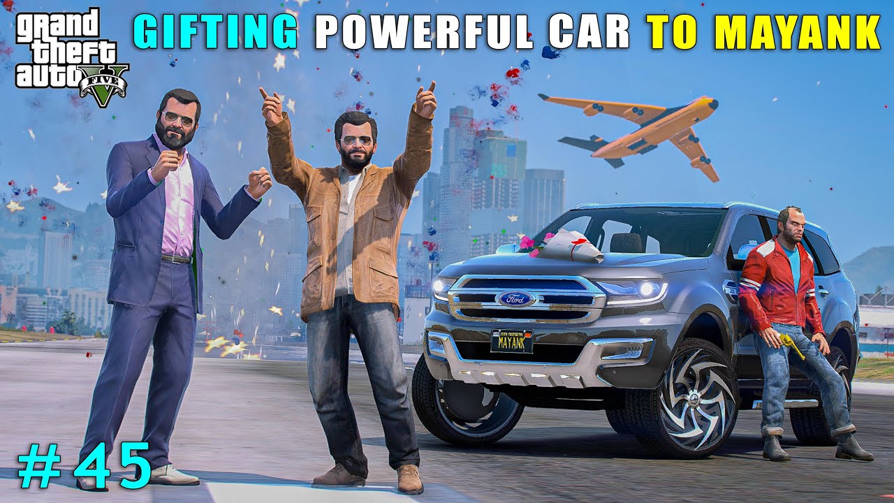 Ankit Gifted A Powerful Car To Mayank | Gta V Gameplay