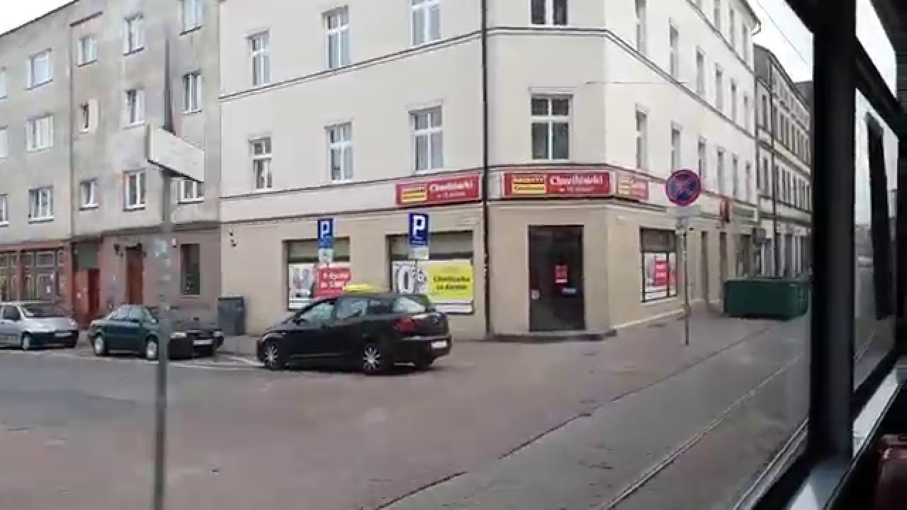 2017-08-26, Przejażdżka tramwajem po starym mieście w Grudziądzu