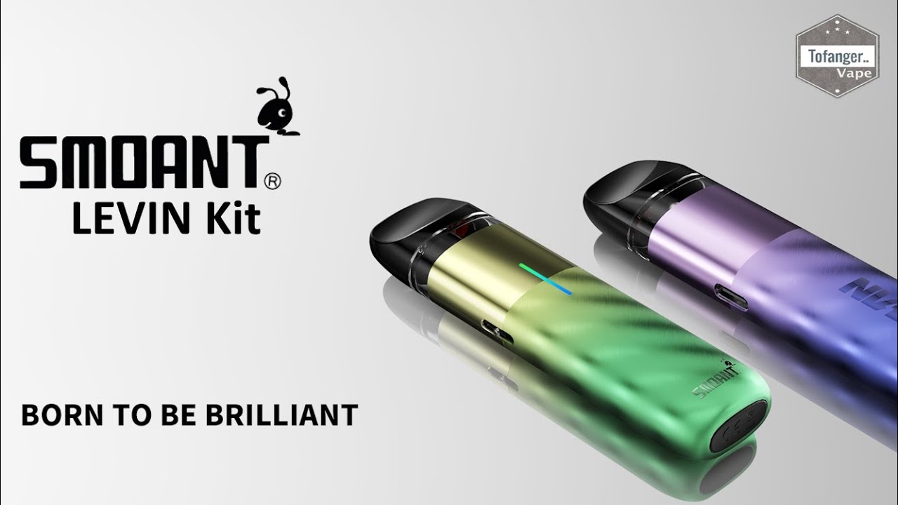 Smoant LEVIN Pod system Kit 1000mAh 2ml - Unboxing