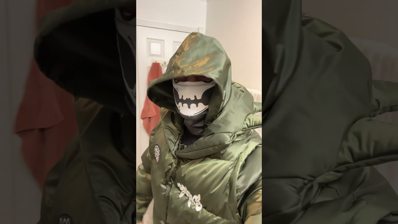 New Glocler Flare Collar Puffer Jacket #glogangworldwide