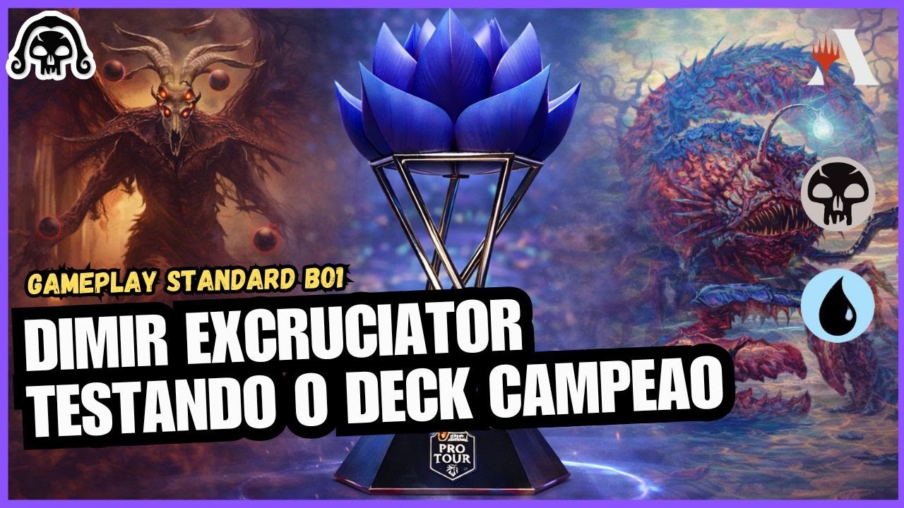 Dimir Excruciator Campeão do Pro Tour! | Gameplay MTG Arena Standard
