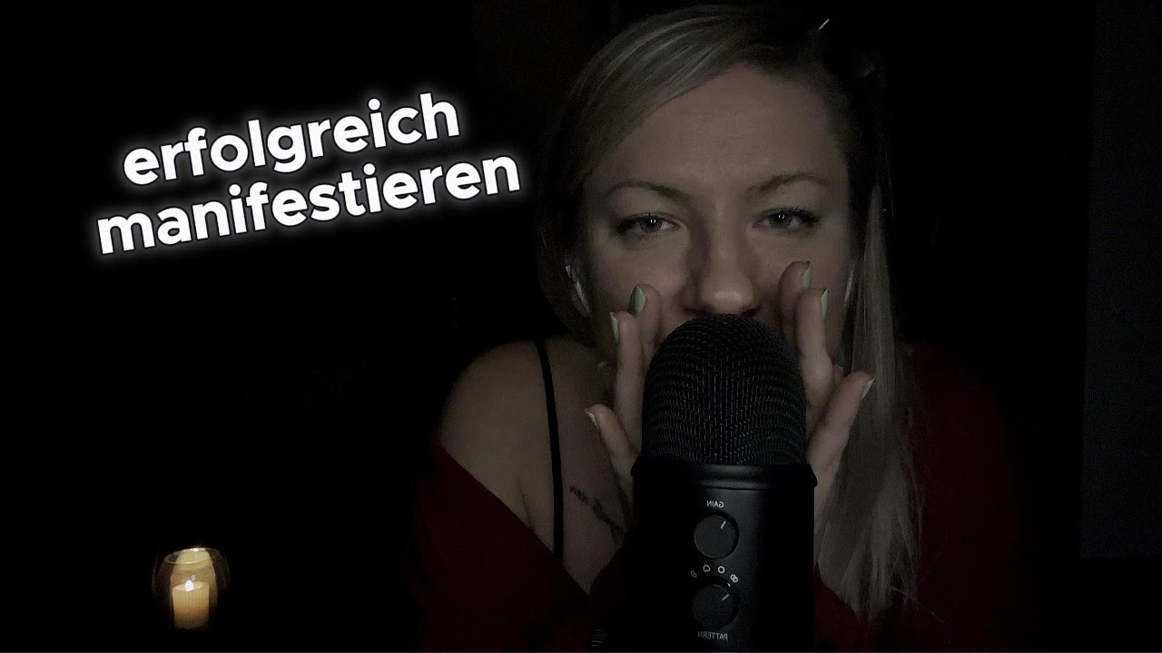 ASMR FLÜSTERTALK 🤫 Erfolgreich manifestieren - so funktioniert es auch bei dir 🤩 german/deutsch