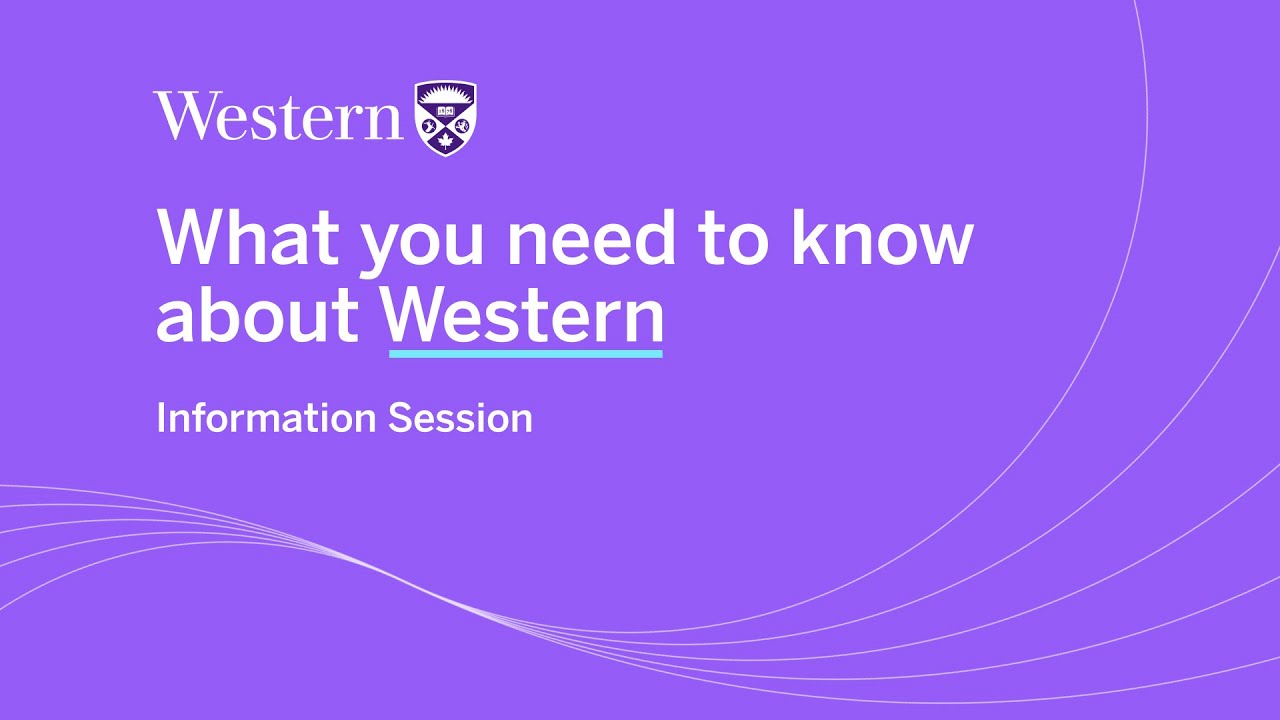 Western Information Session