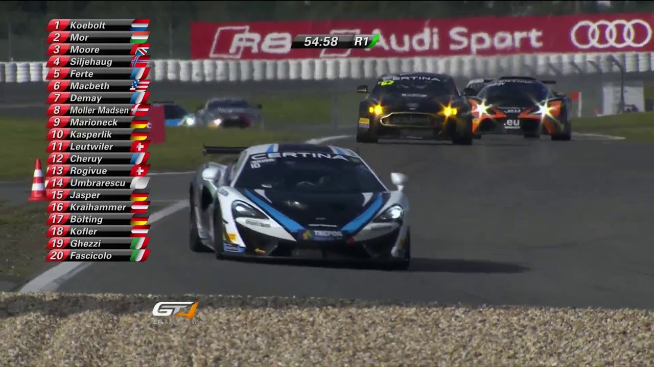 GT4 European Series | Nürburgring | 2017 Race 1 | Csaba Mor | McLaren