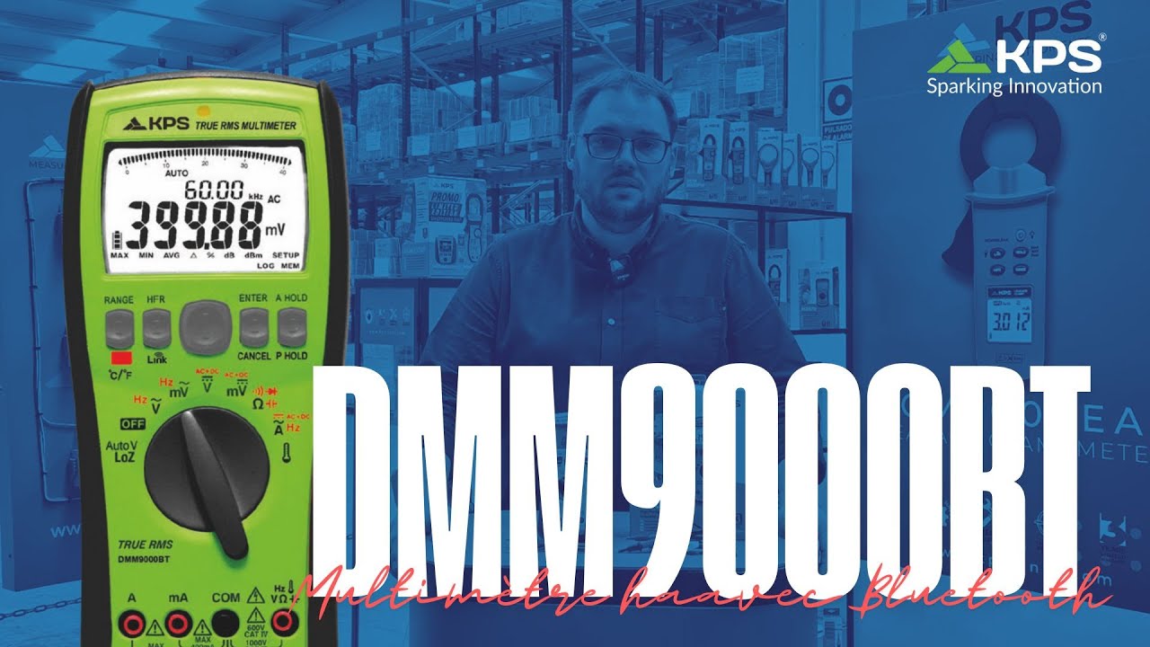 DMM9000BT KPS : le multimètre de référence pour mesures complexes et diagnostics fiables