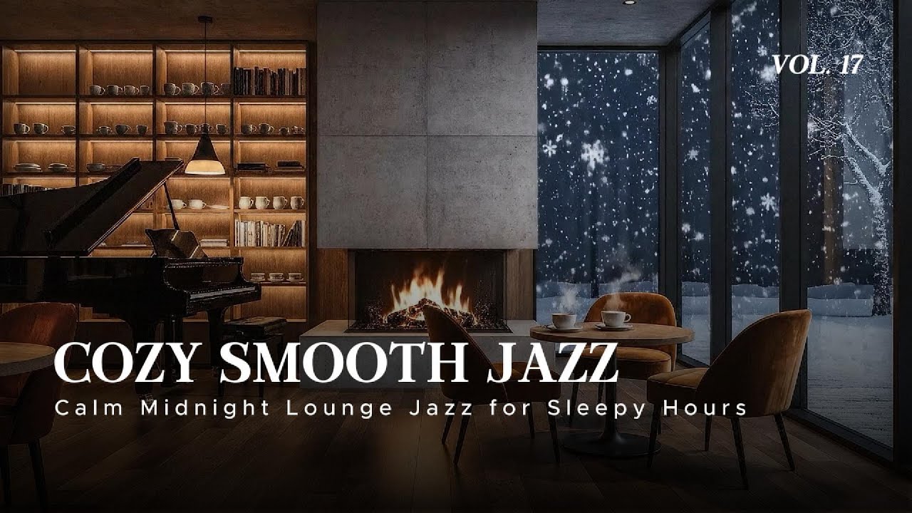 Calm Midnight Lounge Jazz 🌙 Relaxing Night Music for Sleep, Calm & Deep Rest | Smooth Jazz Vol. 17