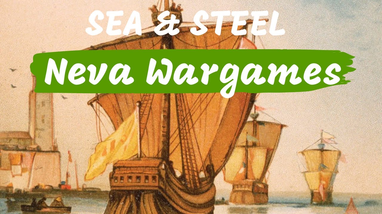 Sea & Steel Unboxing | Neva Wargames Strategy Game First Look & Components Overview
