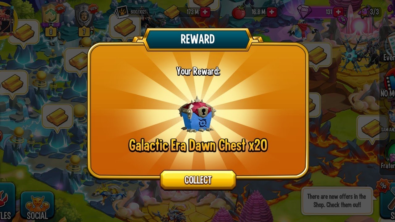 #FREE 60 GALACTIC ERA DAWN CHEST  #MONSTER LEGENDS# SOCIAL POINT #Youtube Gaming