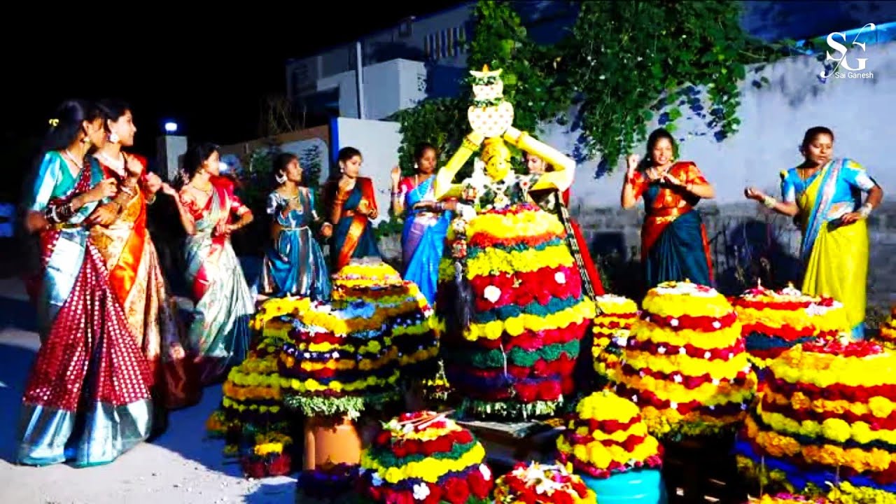 Bathukamma Celebrations 2023, Hanmanthupally | Part-7 | Bathukamma Samburalu | Sai Ganesh