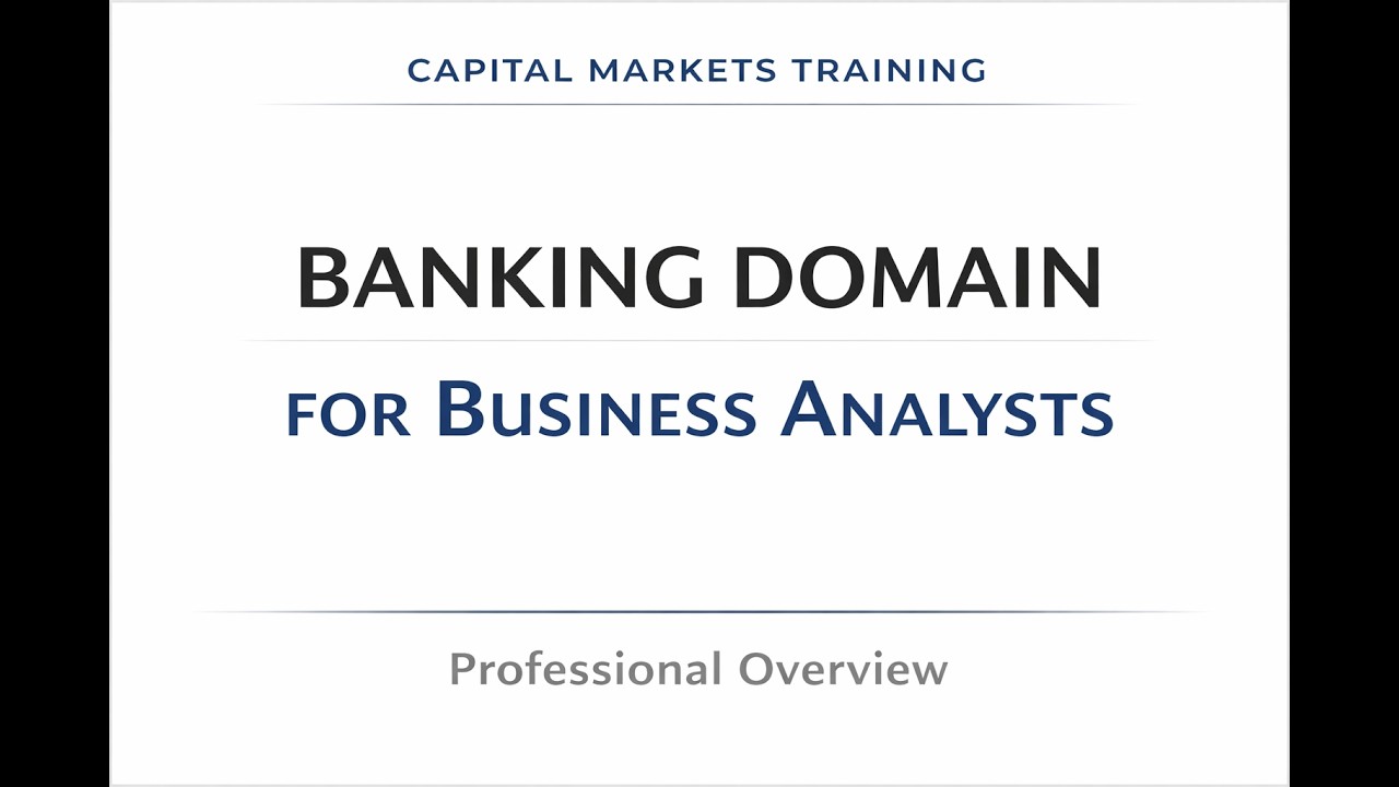 Market Data and Integration | Capital Markets for Business Analysts
