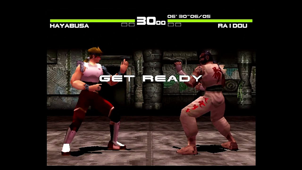Dead or Alive (PlayStation) Tournament as Hayabusa