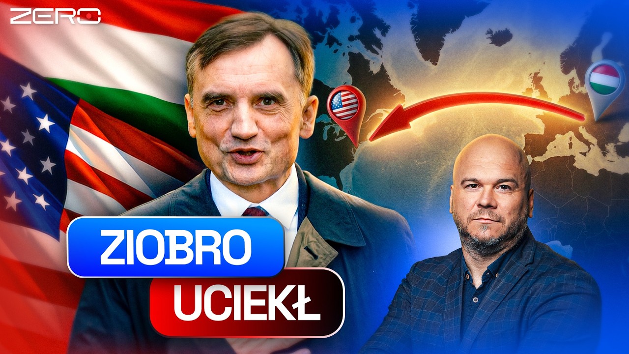 ZBIGNIEW ZIOBRO UCIEKŁ DO USA. ŻUREK ZAPOWIADA WNIOSEK O EKSTRADYCJĘ