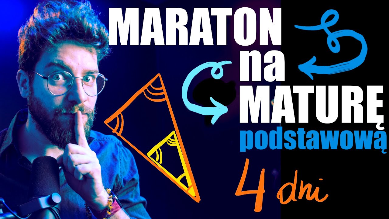 TRÓJKĄTY PODOBNE🌀Za 4 dni MATURA 2024❗️MARATON na MATURĘ 2024 (podstawa)