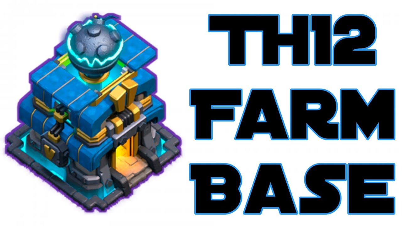 TH12 Farming Base With Copy Link | Clash Of Clans