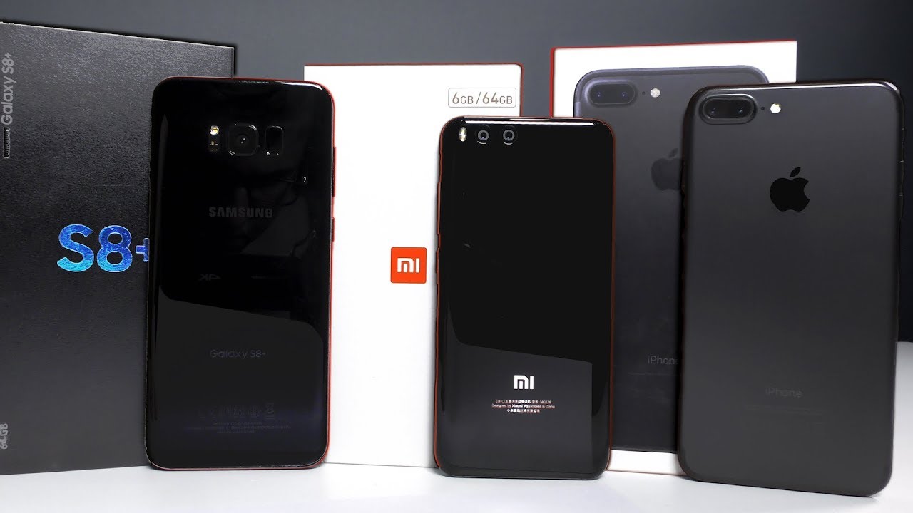 Обзор Xiaomi Mi6 рядом с iPhone 7 и Galaxy S8. Xiaomi Mi 6 - конец Apple?