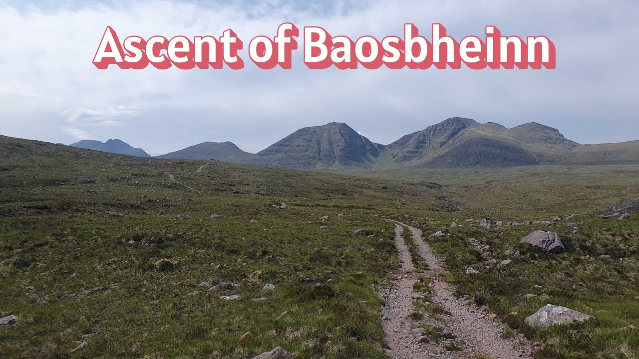 Ascent of Baosbheinn a Corbett in Wester Ross