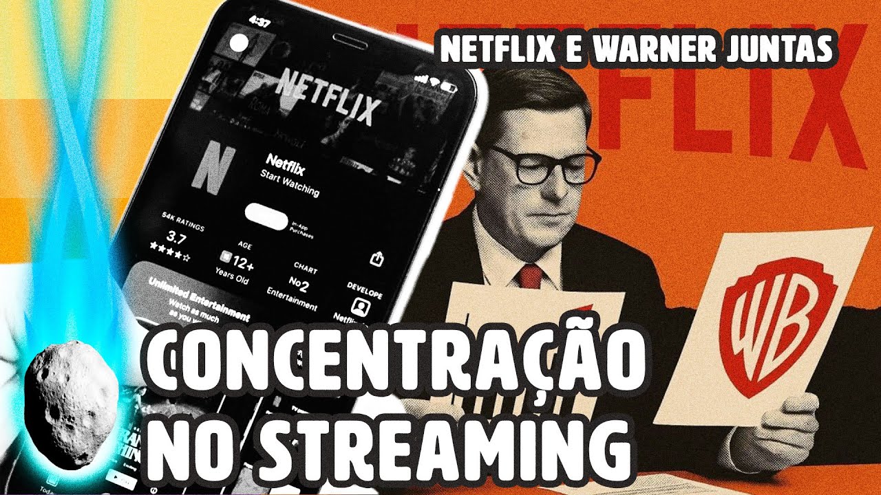 QUAL É O TAMANHO DO PROBLEMA DA COMPRA DA WARNER PELA NETFLIX | PLANTÃO