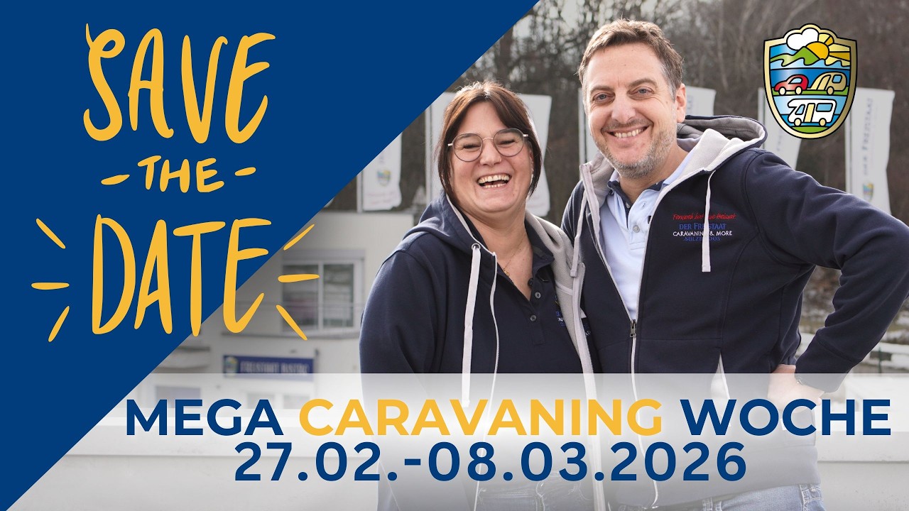 Über 1.000 Fahrzeuge an einem Ort? MEGA Caravaning Woche 2026