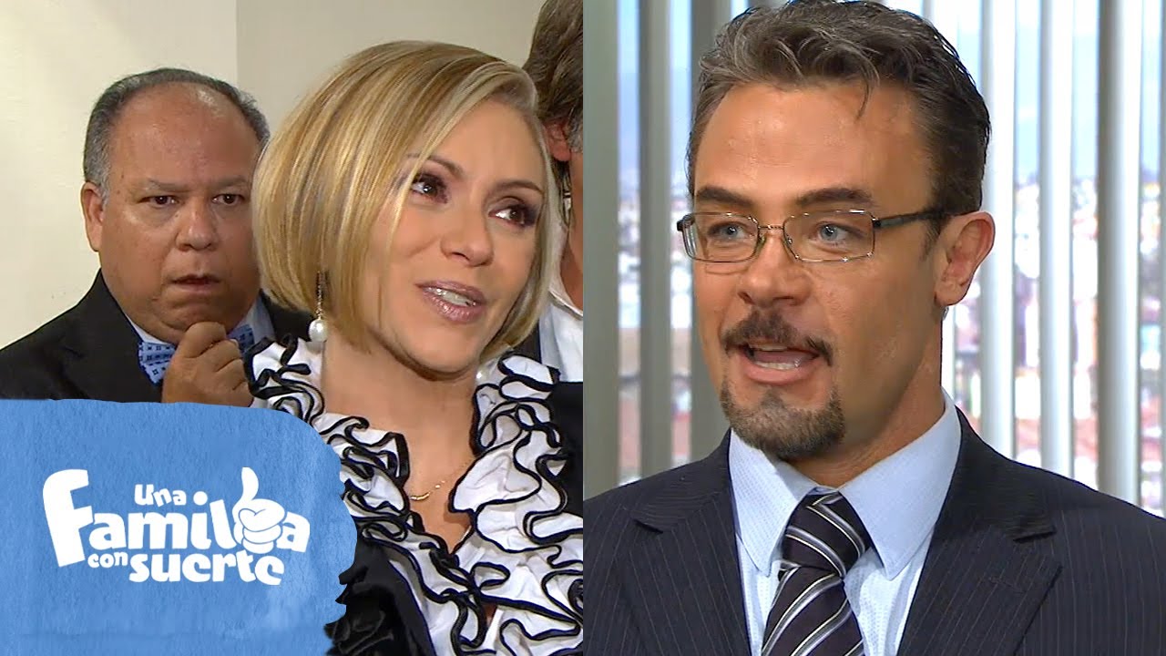 Pina y Vicente se declaran la guerra | Una familia con suerte | C-107 | tlnovelas