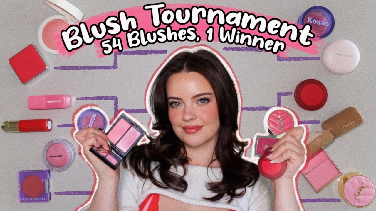 BLUSH TOURNAMENT! 54 Blushes, 1 Winner 🏆 | Julia Adams