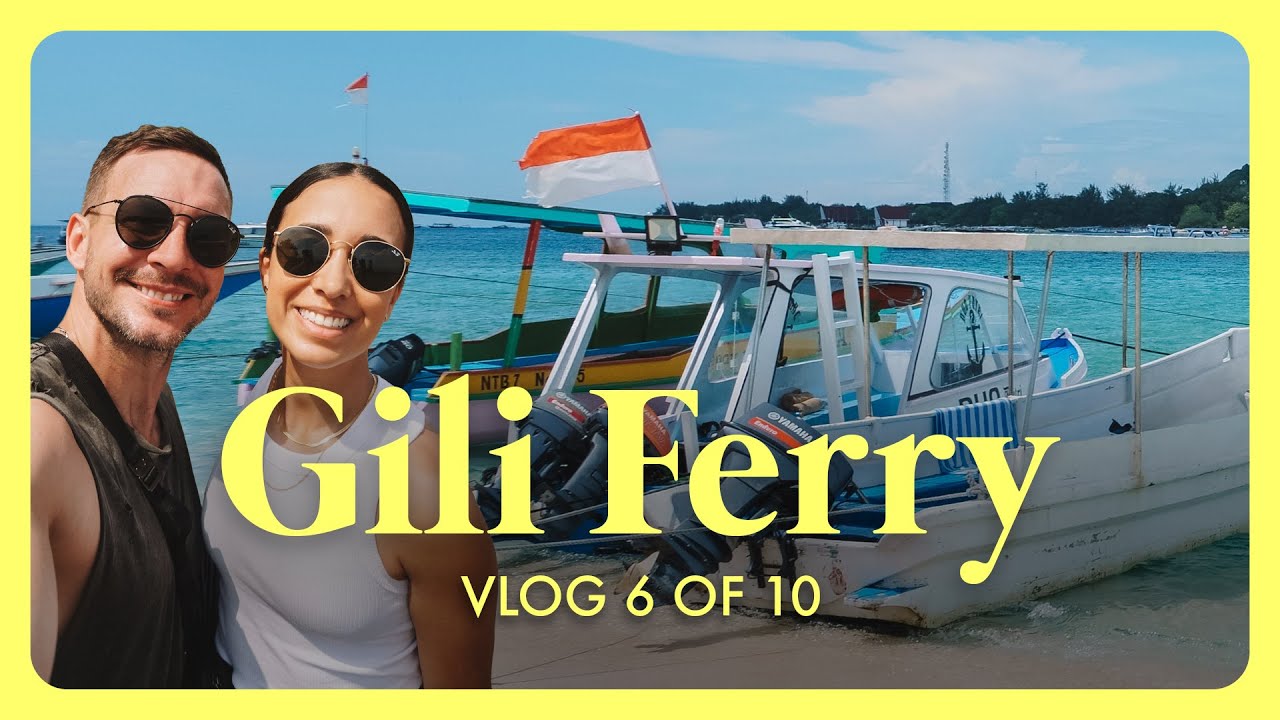 Насколько плохи паромы на острове Гили? (Ekajaya Fast Boat) | Bali Vlog 6 из 10
