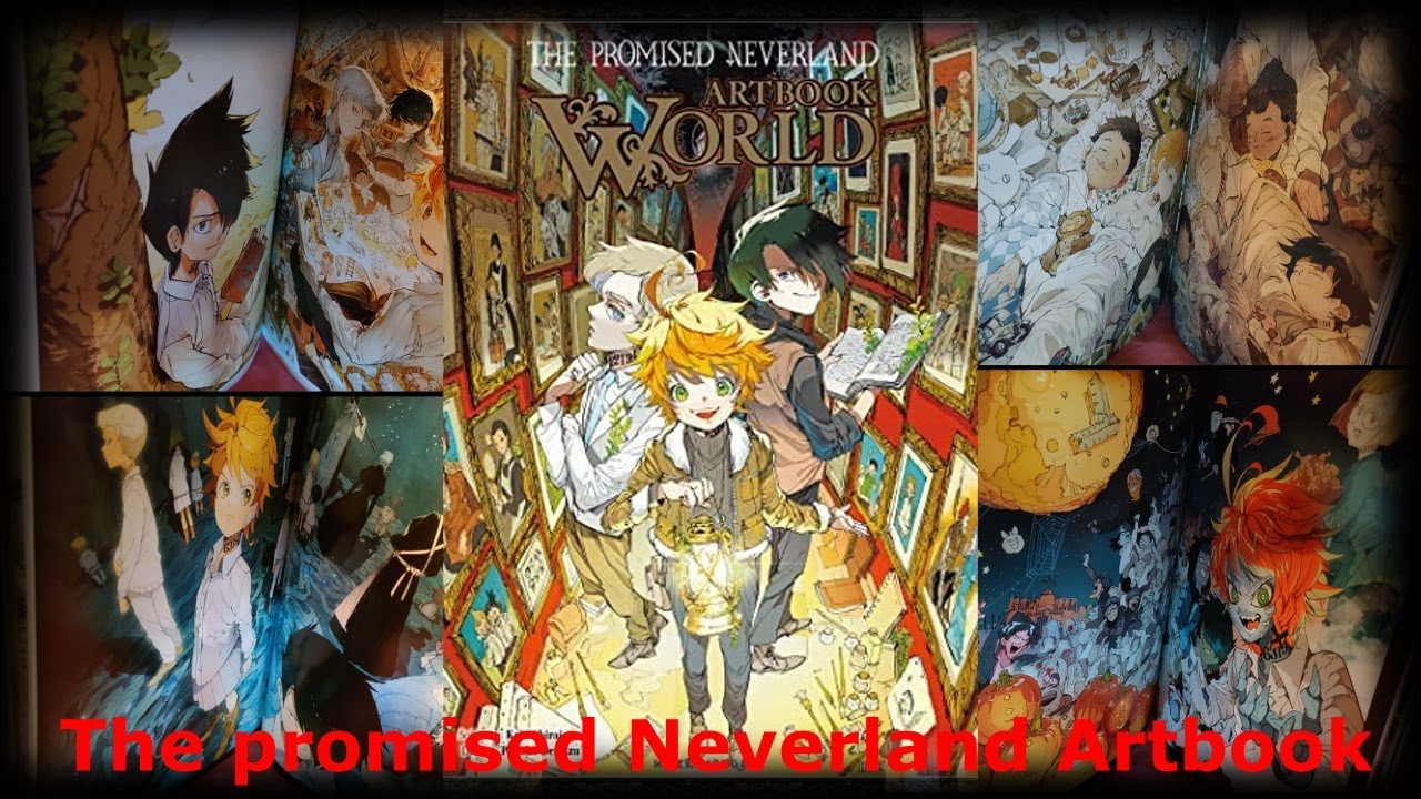 Sfogliamo insieme l'artbook di Promised Neverland^^