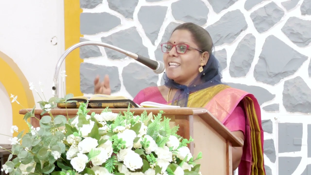SMG T41✨ | ✨துன்பங்களை தாங்க இயேசு பெலன் தருகிறார்.✨🙌|Tamil |           Message by Sis. Jegatha ✨