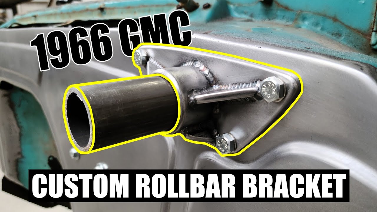 Custom Firewall Roll bar Brackets for 60-66 GMC/C10