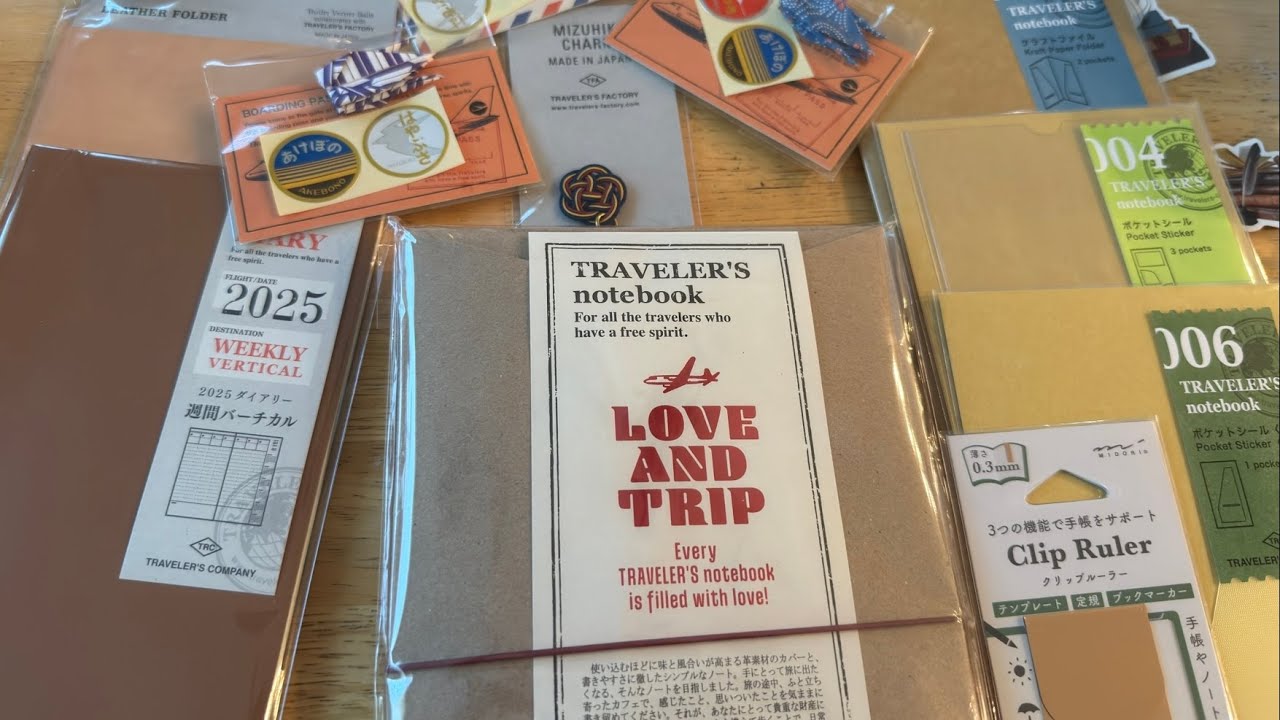RED Traveler’s Company Notebook?! Love And Trip Regular Unboxing and Set Up!!!