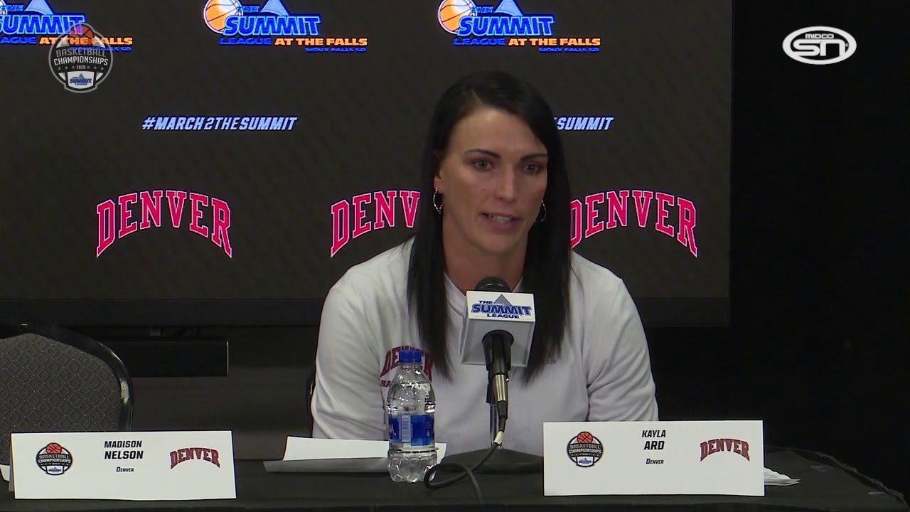 #SummitWBB Quarterfinals: Denver Associate Head Coach Kayla Ard