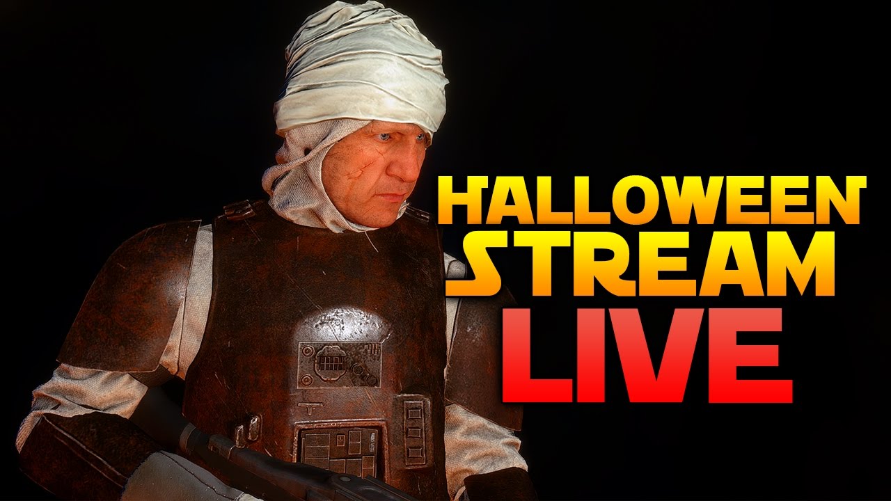 Star Wars Battlefront LIVE: Spooky Halloween Stream!