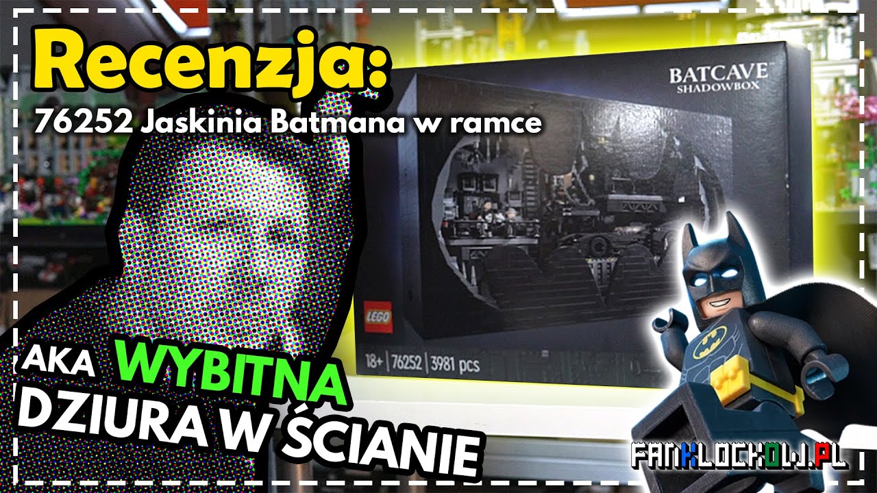 Recenzja: LEGO&reg; 76252 Jaskinia Batmana w ramce