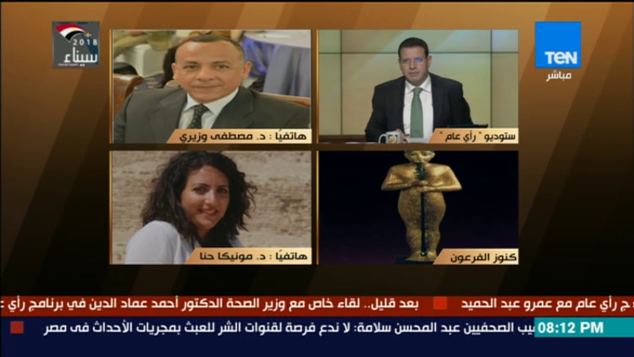 مواجهة بين د. مونيكا حنا ود. مصطفى وزيري حول خروج 166 قطعة لـ 