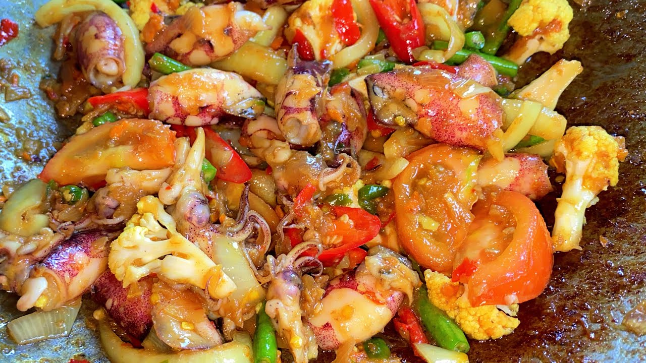 Sotong Goreng Pedas Cili Api | Rugi Tak Cuba Resepi Sesedap Ni