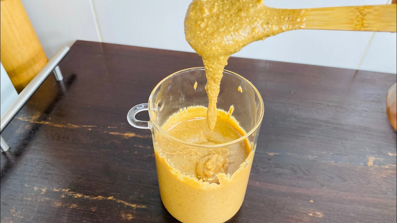 HOW TO MAKE PEANUT BUTTER AT HOME WITH FOOD PROCESSOR /JINSI YA KUTENGENEZA PEANUT BUTTER NA BLENDER