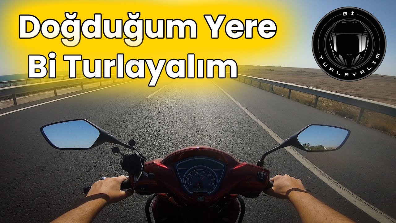 Honda Dio Uzun Yol | 23 Yıl Sonra Doğduğum Yeri Gezdim | Tekirdağ - Muratlı Vlog