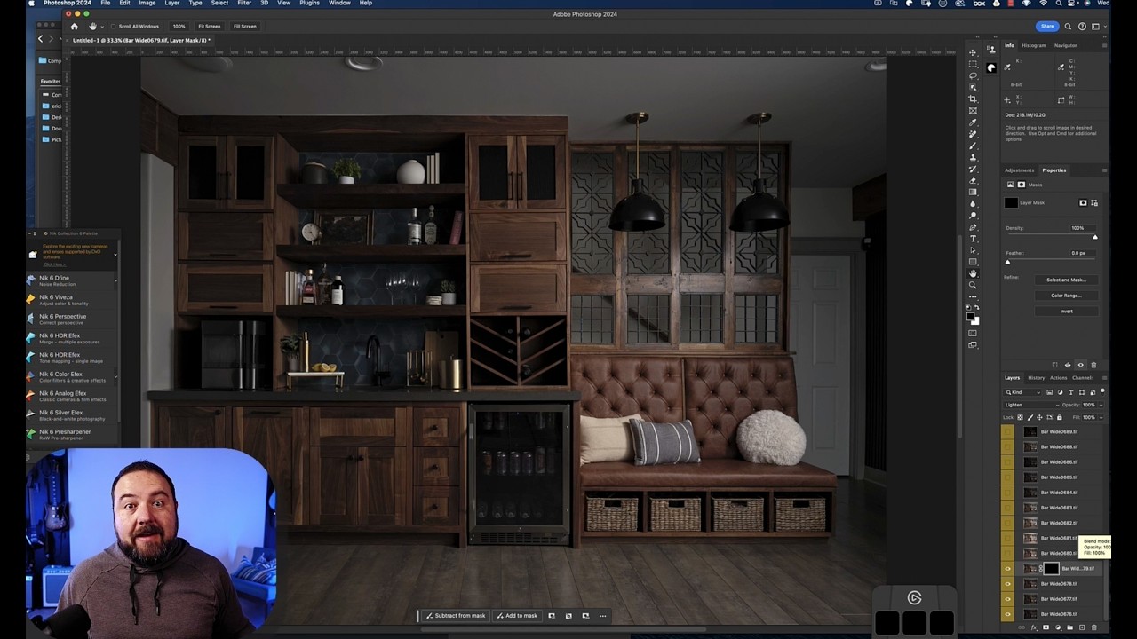 Full Basement Retouching 1 of 2