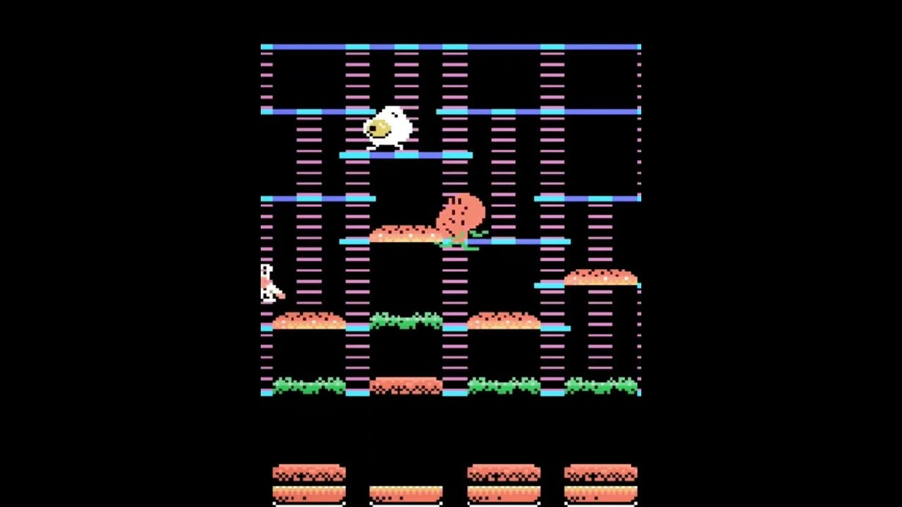 🕹 BurgerTime 💻 ColecoVision 📽 Watch the whole video on my Channel