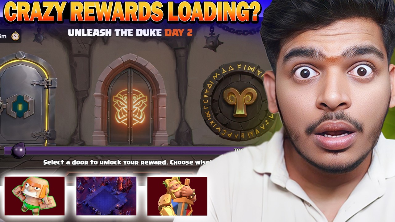 Which Door Is The LUCKIEST? Day 2 Secret Opening LIVE! 🎁🚪 | Clash of Clans