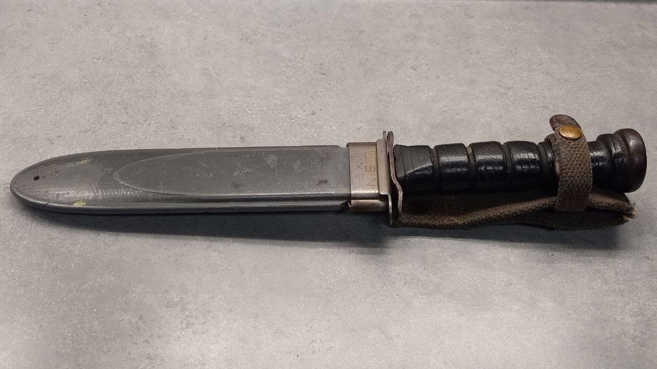 USN WW2 MK2 KA-BAR utility/combat knife