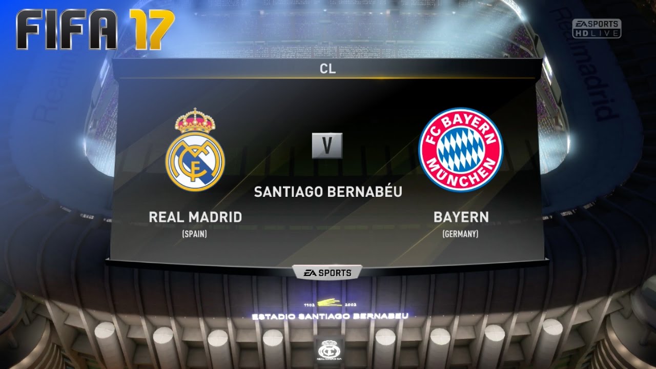 FIFA 17 - Real Madrid vs. FC Bayern München @ Estadio Santiago Bernabéu