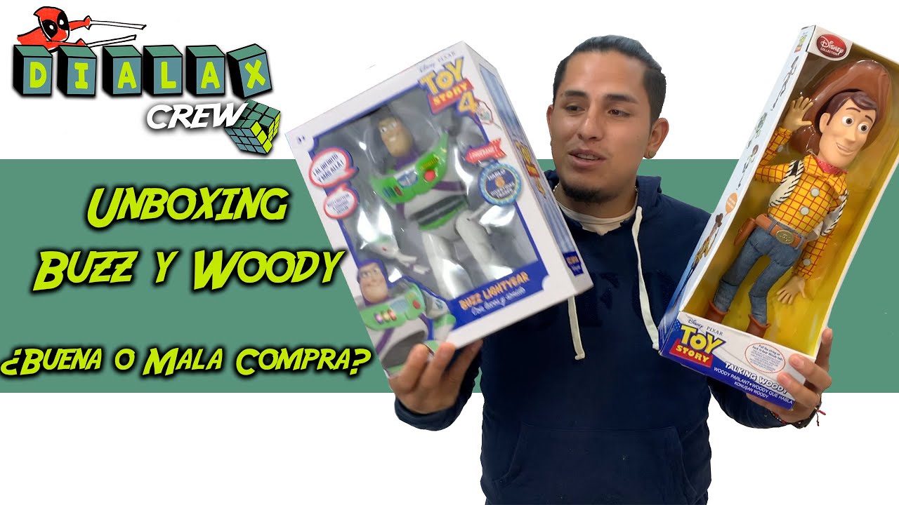 Unboxing Buzz y Woody - Abriendo mis primeros juguetes - ¿Buena o mala compra? - Tutorial  Toy Story