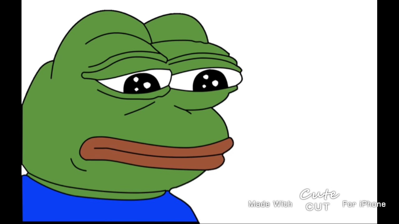 For Pepe, the sad frog грустная лягушечка мем