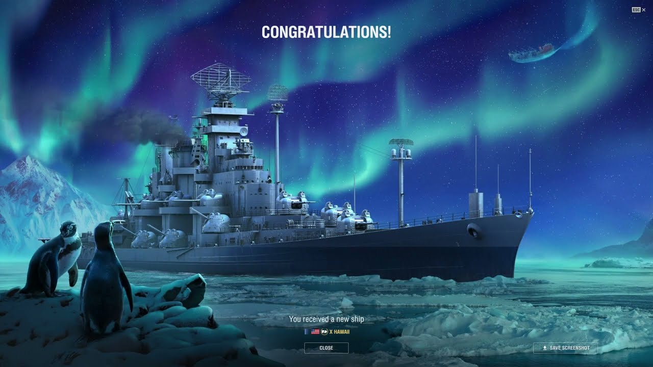 World of Warships. Santa Mega case Opening & Golden Gifts